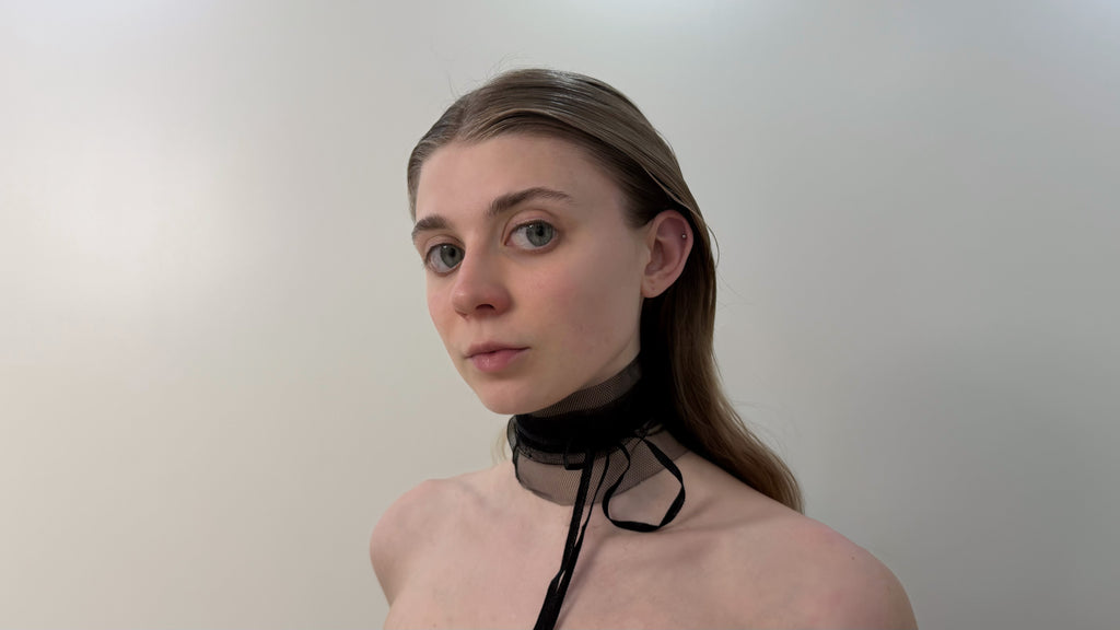 Handsewn Lace Necklace