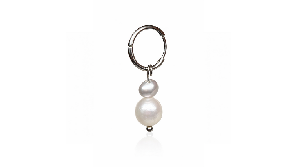 Double Pearl Earring
